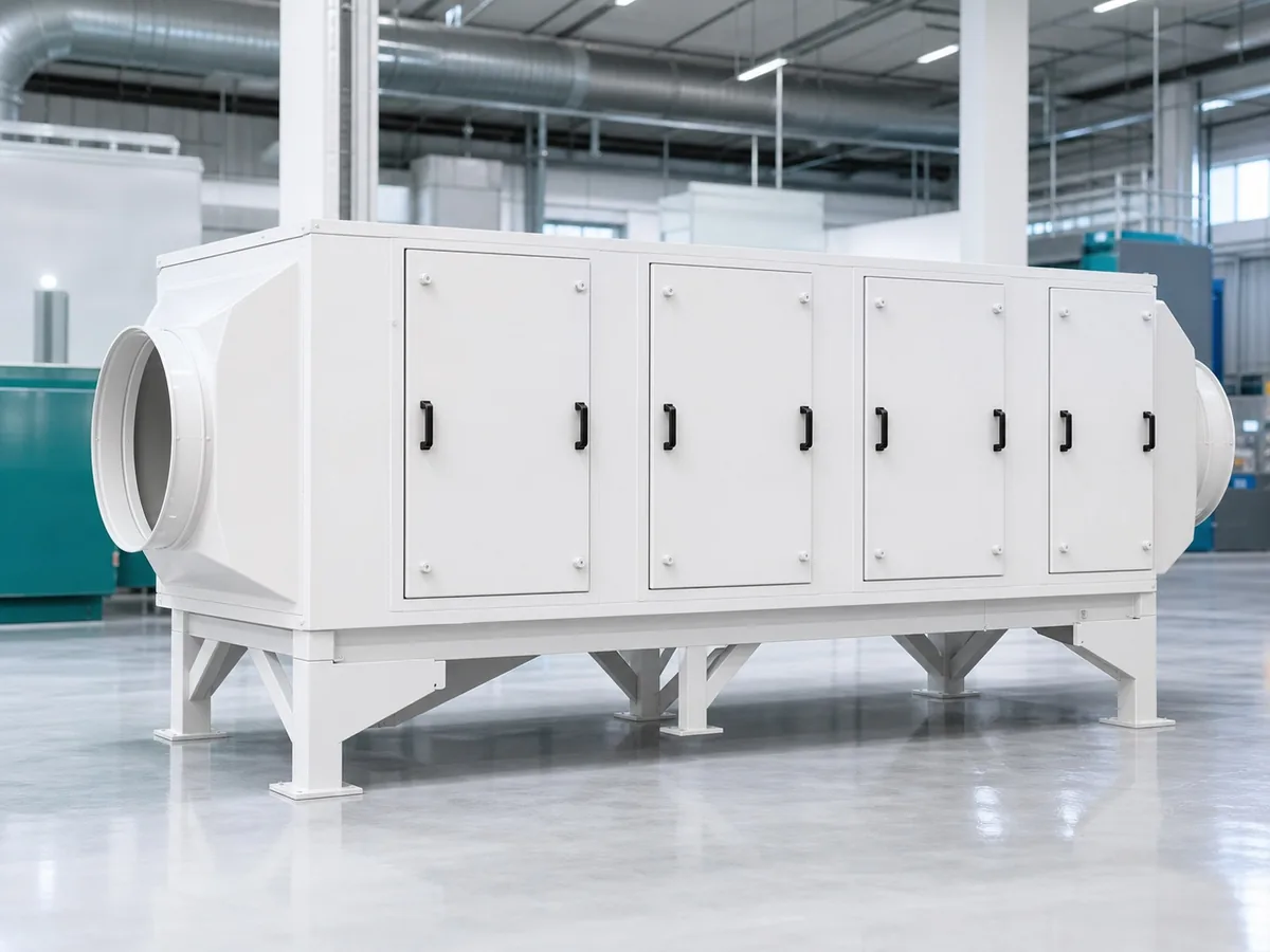 Activated carbon adsorption box