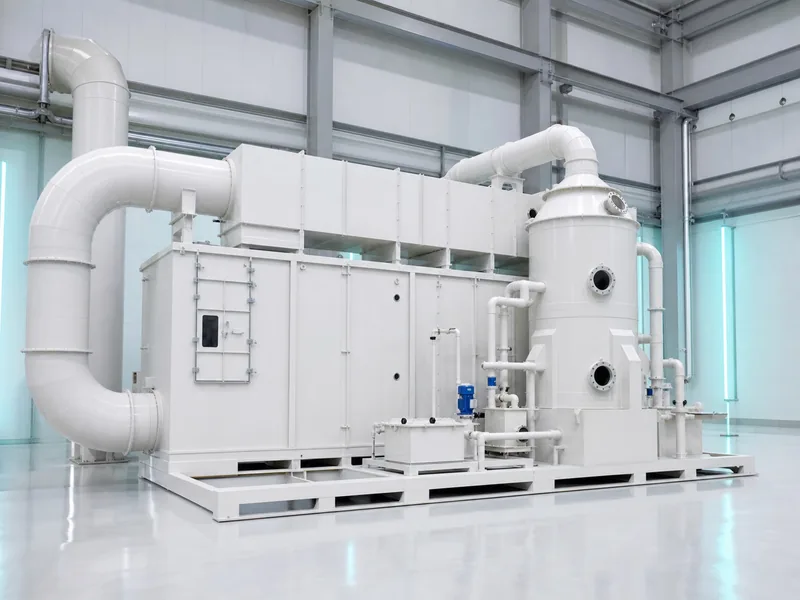 Carbon adsorption with catalytic desorption unit