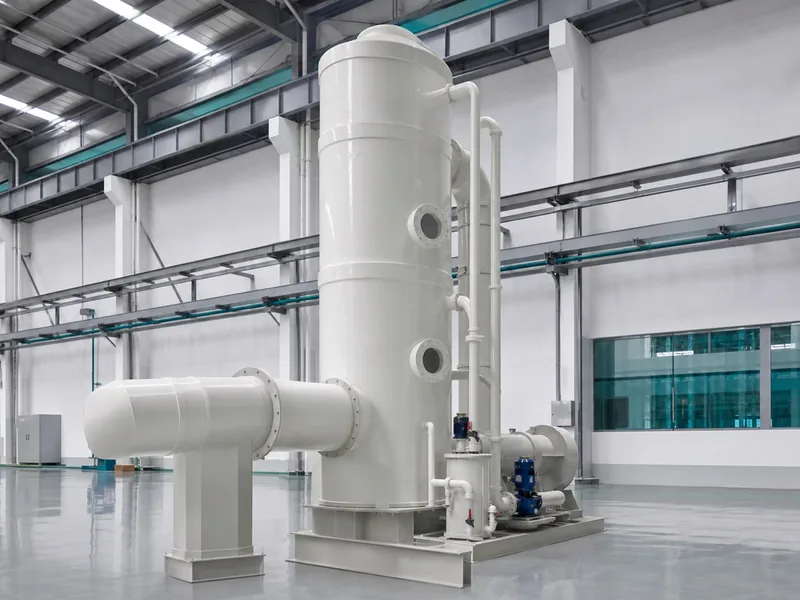 PP pre-treatment tower for RTO system